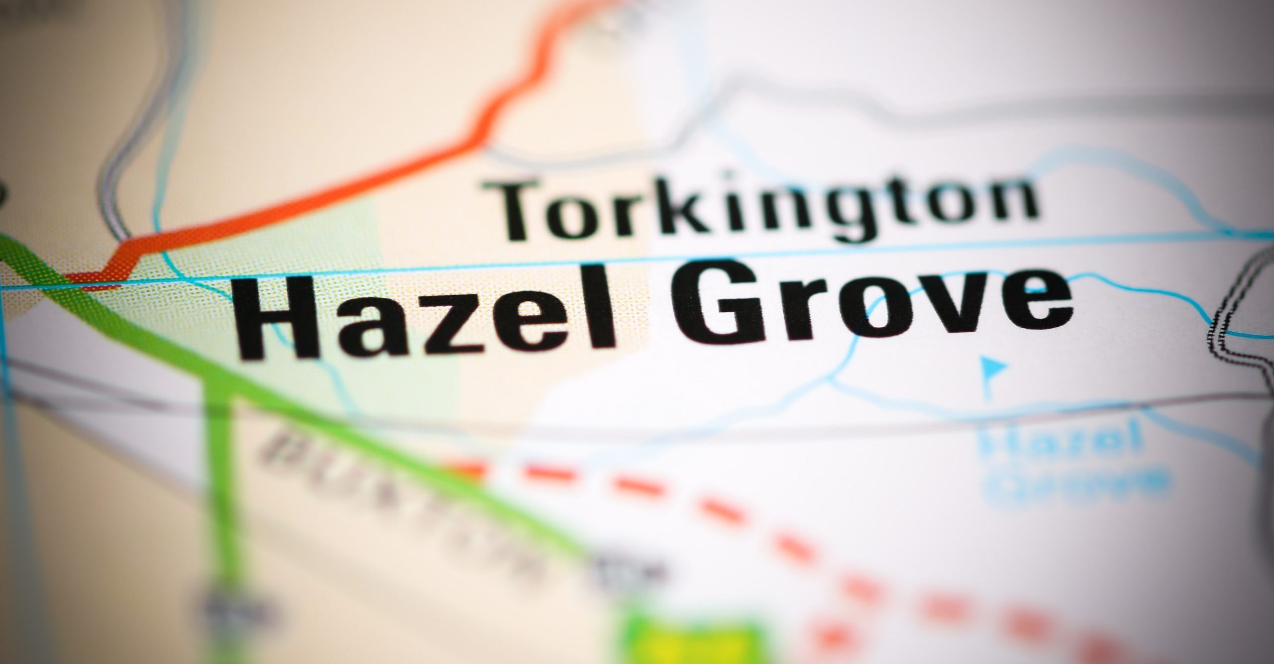 Hazel Grove Map